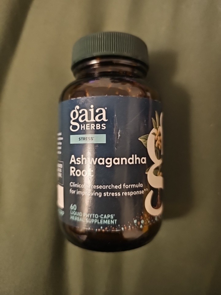 Ashwagandha Root, 120 Vegan Liquid Phyto-Caps 01/2029