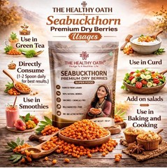 100% Pure Sea Buckthorn Powder | Farm Fresh Quality