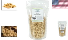 Hunza Organic Soybeans 2 lbs – Non-GMO, High-Protein Cooking Essential