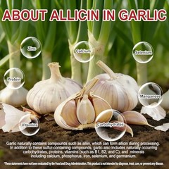 AIQIUSHA Aged Garlic Extract 500mg, 15:1 High Potency Odorless Garlic