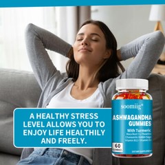 Ashwagandha Gummie Extra Strength 2000mg Stress & Mood Support