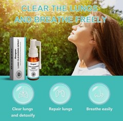 Fresh Lung Cleansing Spray Googeer Medilisk Herbal Lung Body Cleansing Spray