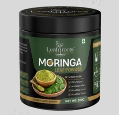 100% Pure Moringa Oleifera Leaf Powder 200g | Natural Superfood | No Additives