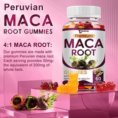 Maca Vital Boost XL Male Gummies Booster & Thicker Last Longer Stronger Bigger