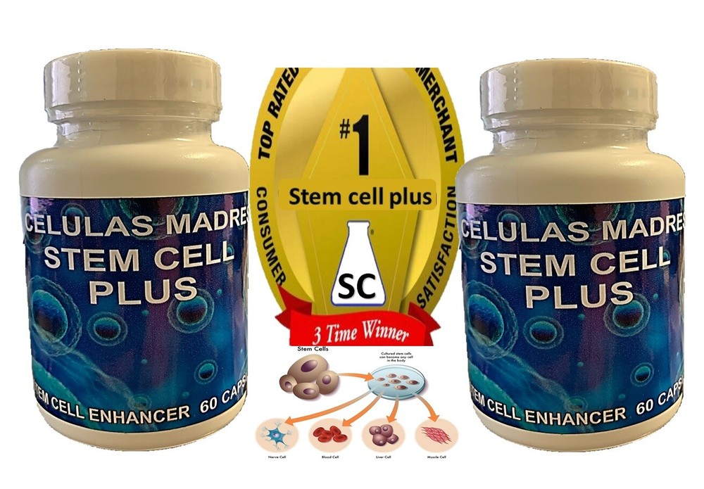2 PILLS Madre Plus celulas Regenerador Biotrix Cell Bioxtron frascos