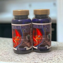 2 Frascos Celulas Madre Plus Regenerador Biotrix Bacterium Stem Cell Pills