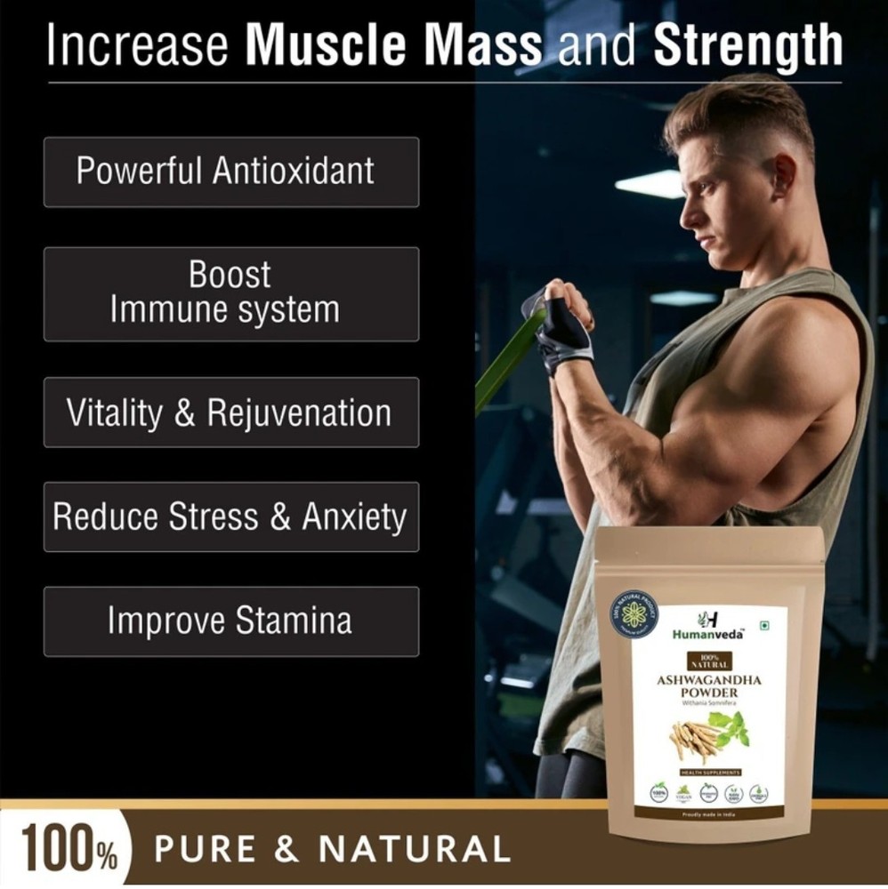 100% Premium Ashwagandha Powder | Fresh & Finely Ground | 100 g Pack