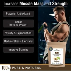 100% Premium Ashwagandha Powder | Fresh & Finely Ground | 100 g Pack