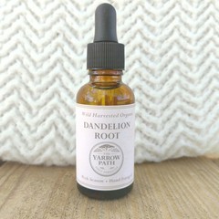Organic Dandelion Root Tincture Fresh Dandelion Extract 1 oz herbal bitters