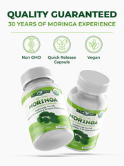 Organic Moringa Capsules Single Origin Moringa Powder Organic. Pure Moringa Leaf