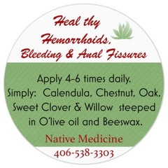 Heal thy Hemorrhoids~ Strong Effective Relief: burning itch, pain, tears. FAST