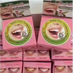 12x Isme Rasyan Nature Herb Clove Toothpaste Anti-Bacteria Thai Herbal