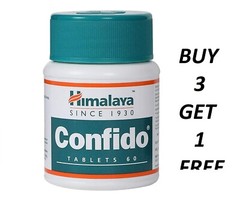Himalaya Confido 60 Tablets Pack Free Worldwide Shipping BUY 3 GET 1 FREE