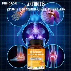 Curcumin Capsules 2800mg | Anti-inflammatory, Arthritis Pain Relief 120 Capsules