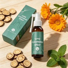 Lung Cleansing Spray 60ml Respiratory Soothing Solution Lung Cleaner