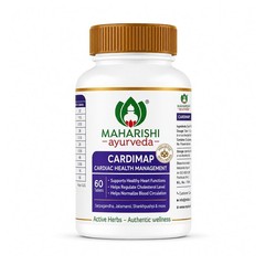 Maharishi Ayurveda Cardimap Tablets, Helps Normalises Blood Pressure 60 tab