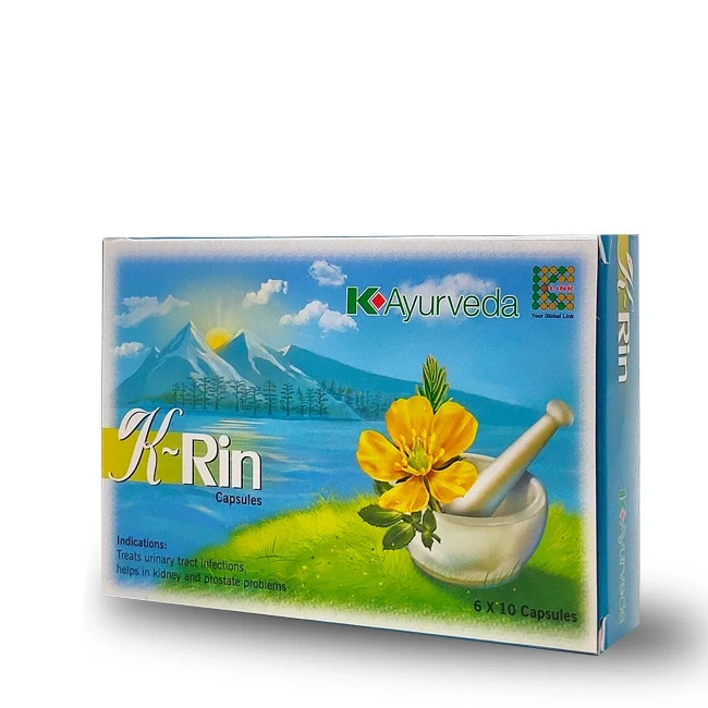 K AYURVEDA K-Rin 60 UNIT PACK LONG EXPIRY