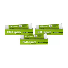 Kerala Ayurveda KM Lepam 20 gm Pack of 3 Herbal Paiin Balm 100% Ayurvedic