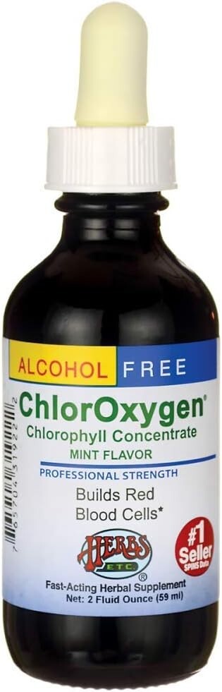 ChlorOxygen Chlorophyll Concentrate Dietary Supplement Builds Better Blood Boost