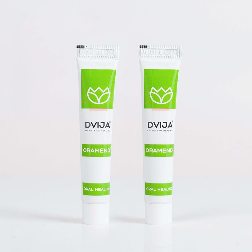 Dvija Oramend Oral Healing Cream 10gm Each Pack Of 2
