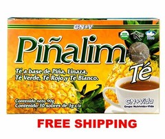 Te Pinalim GN+Vida PINALIM TEA Te de Pina ENVIO GRATIS Pineapple Diet 30 Days