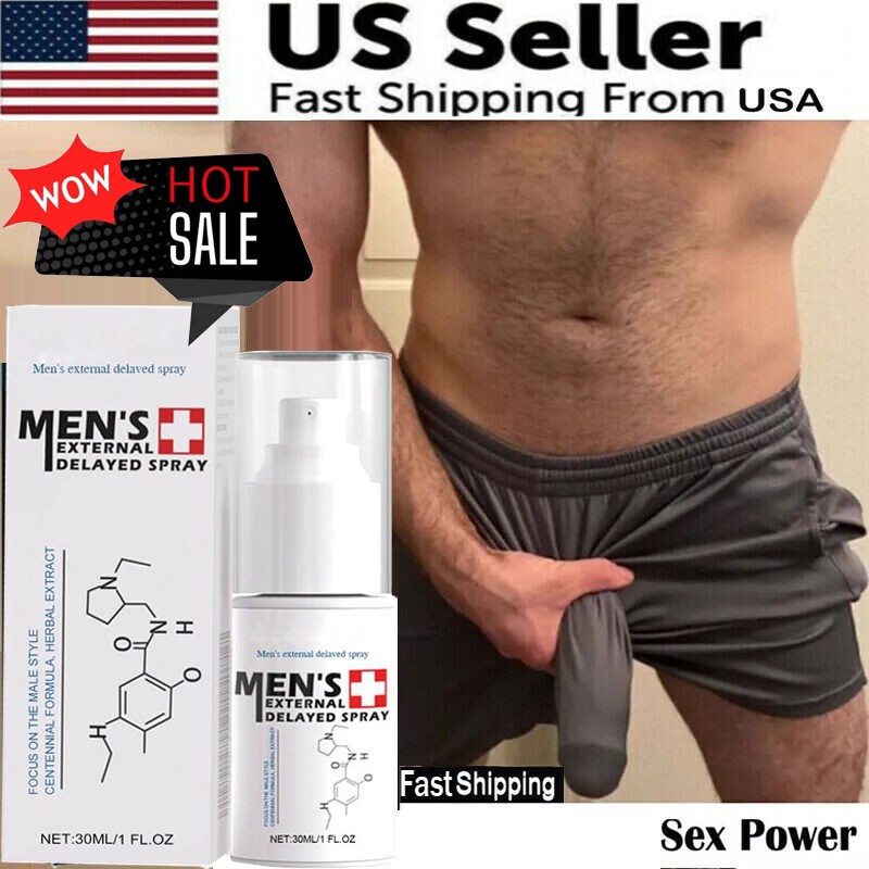 newest Men’s Spray Long Term Delay Seven Times A Night Energy Massage Cream 30ML