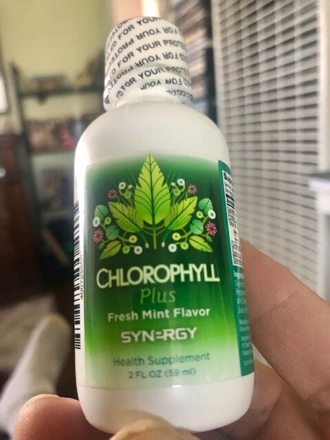 Liquid Chlorophyll PLUS by Synergy – Mint Flavor – 1 Bottle / 2oz – FRESH!