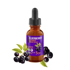 Elderberry Extract – Syrup – Tincture – Immune Support – USA