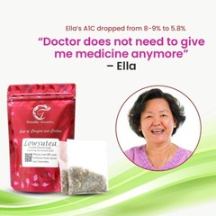 Lowsutea Pro Manage Blood Sugar, Cholesterol & Blood Pressure Sugar Detox tea