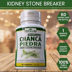 ORGANIC CHANCA PIEDRA KIDNEY STONE BREAKER LIVER GALLSTONES DETOX PILLS CAPSULES