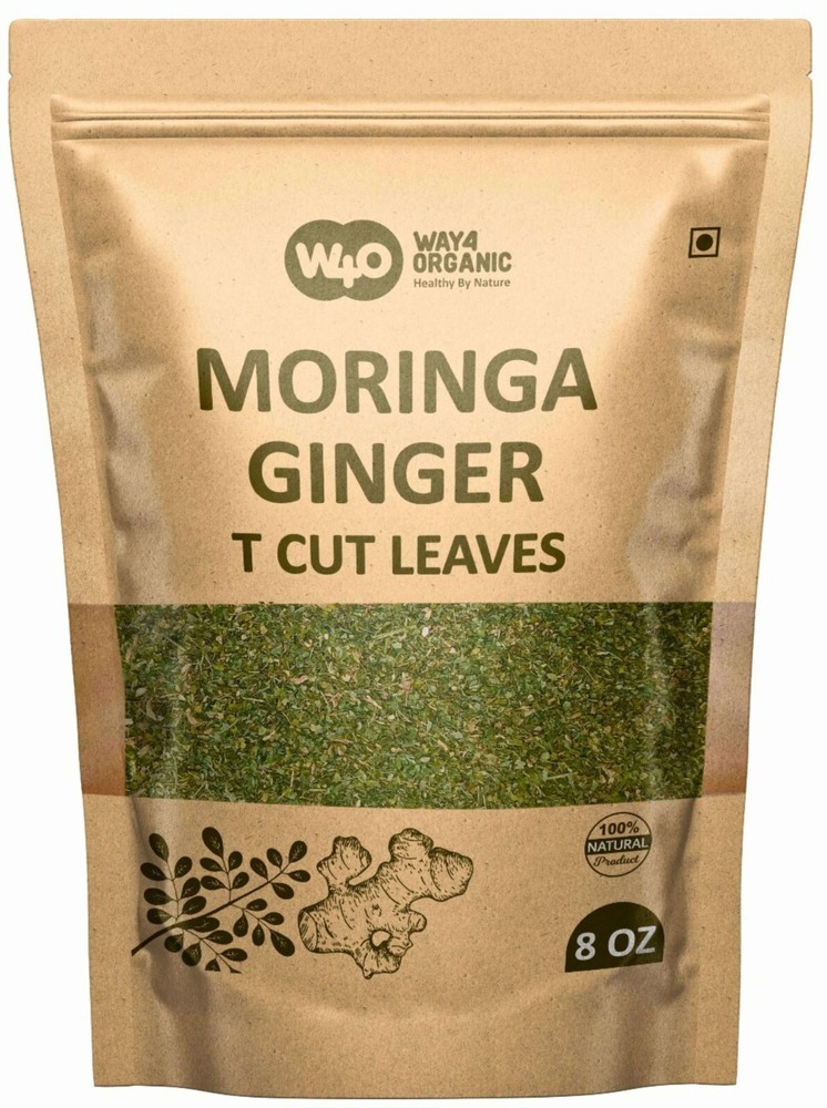 Moringa Tea with Ginger 8 oz, Boost Immunity, Aid in Digestion(1 Pack)
