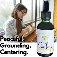 Skullcap Tincture Natural Liquid Drop 2oz