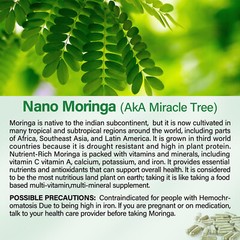 Premium Moringa Capsules Strengthen The Immune System Promote Intestinal Health