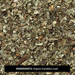 Dandelion Leaf Cut & Sifted Herbal Tea | Dried Loose Leaf Herb | 1oz 4oz 8oz