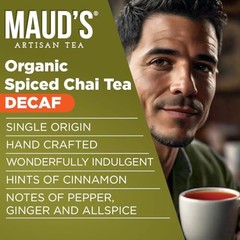 Pods, 24ct | Decaf Tea Pods – 100% 24 Count (Pack of 1) Organic Decaf Chai Tea