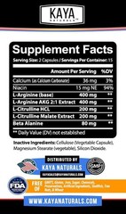 Nitric Blast L-Arginine 1200mg Pre-Workout Supplement for Health & Stamina