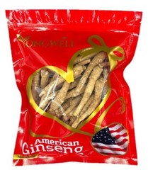 Hand-selected A Grade American Ginseng Medium Thin-Short Size (4oz 8oz 1lb Bag)