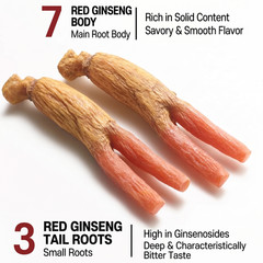 Authentic Korean 6-Year Red Ginseng Extract 365 Saponin Concentrated 240g x 2ea