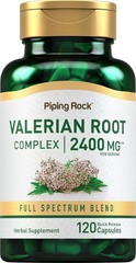 Piping Rock Valerian Root Capsules | 120 Count | Extract Supplement | Herbal