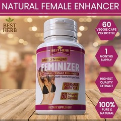 120 X PILLS STRONGEST FEMINIZE MALE BIG BREAST GROW FIRMER BUTT GROWTH FEMININE
