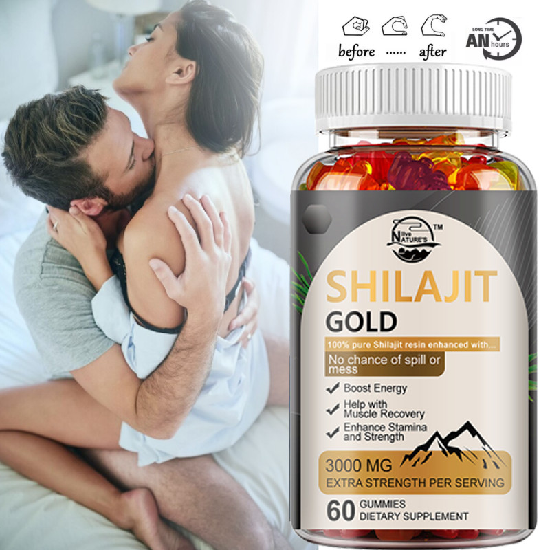 (1 Pack) Shilajit Gummies Max Strength | Pure 100% Authentic Himalayan Origin
