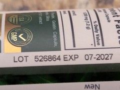 Carlyle Wild Yam Root Quick Release 1200mg 200 Capsules exp: 07/2027