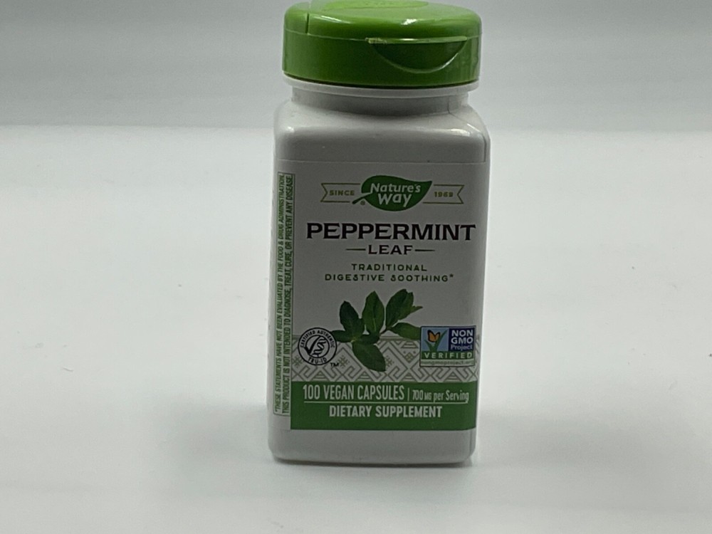 Nature’S Way Premium Herbal Peppermint Leaf, Traditional Digestive Soothing and