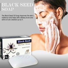 Black Seed Herbal Soap 100g Bar Lot of 6/12/24/72 Skin Care Hair Care everyday