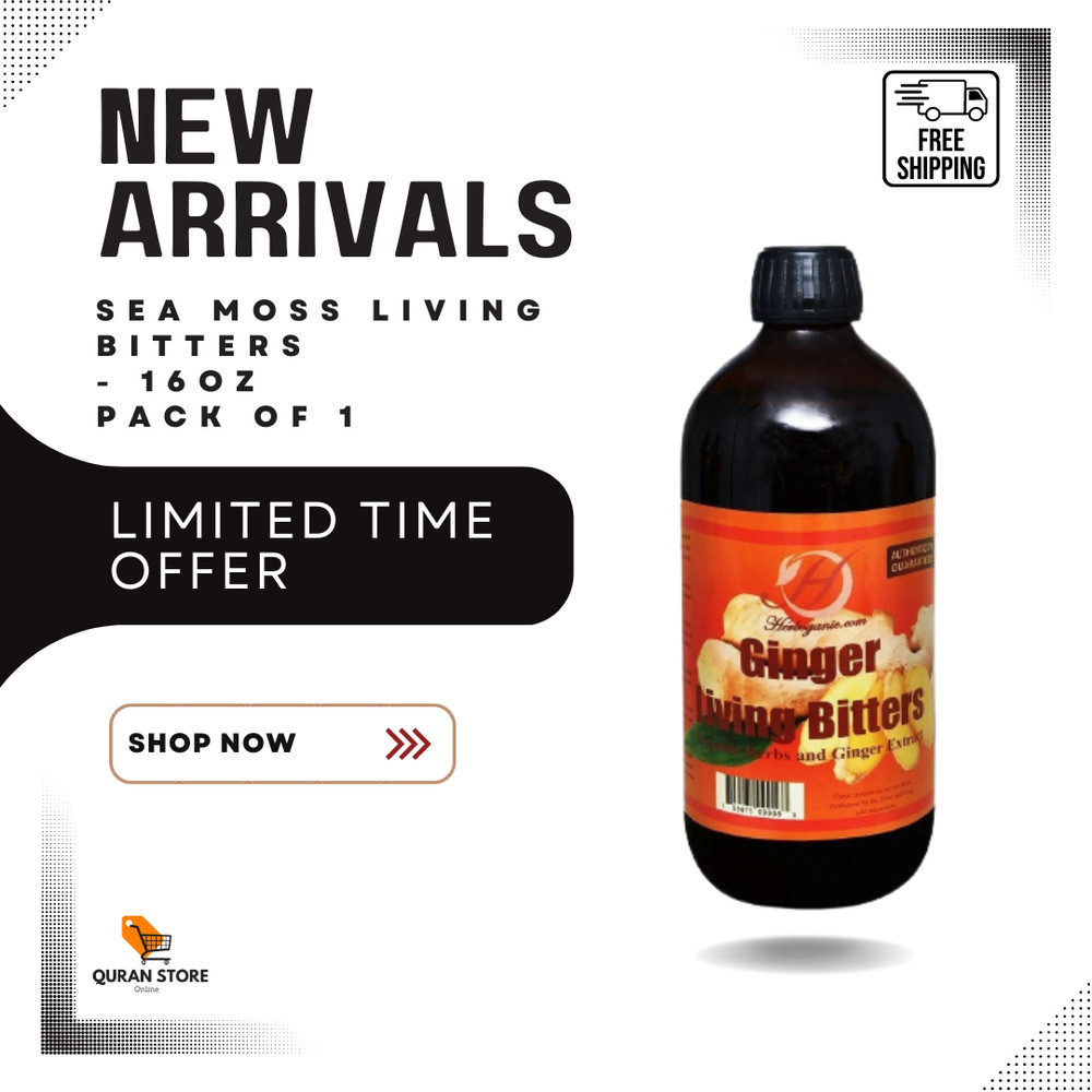 Ginger Living Bitters-Natural Remedy with Powerful Roots &Herbs-Detox Digestive