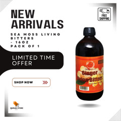 Ginger Living Bitters-Natural Remedy with Powerful Roots &Herbs-Detox Digestive