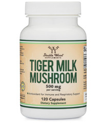 Organic Tiger Milk Mushroom Extract Capsule 500mg | 120 Capsules