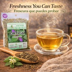 Ortiga hoja seca TE(Stinging Nettle dried Leaf & Root Loose Tea 4oz (113 gr) |