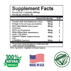 Thunder God Vine Extract, L-Histidine, DL-Phenylalanine, Arthritis (RA) Formula.