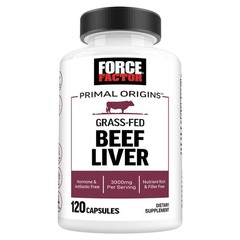 Grass Fed Beef Organs Capsules Supports Energy Levels Improve Mind 120 Pills